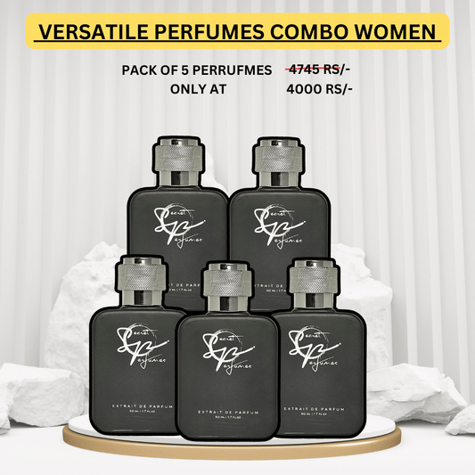 VERSATILE PERFUMES COMBO WOMEN - PACK OF 5