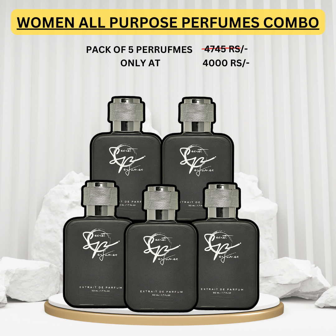 ALL PURPOSE PERFUMES COMBO WOMEN - PACK OF 5