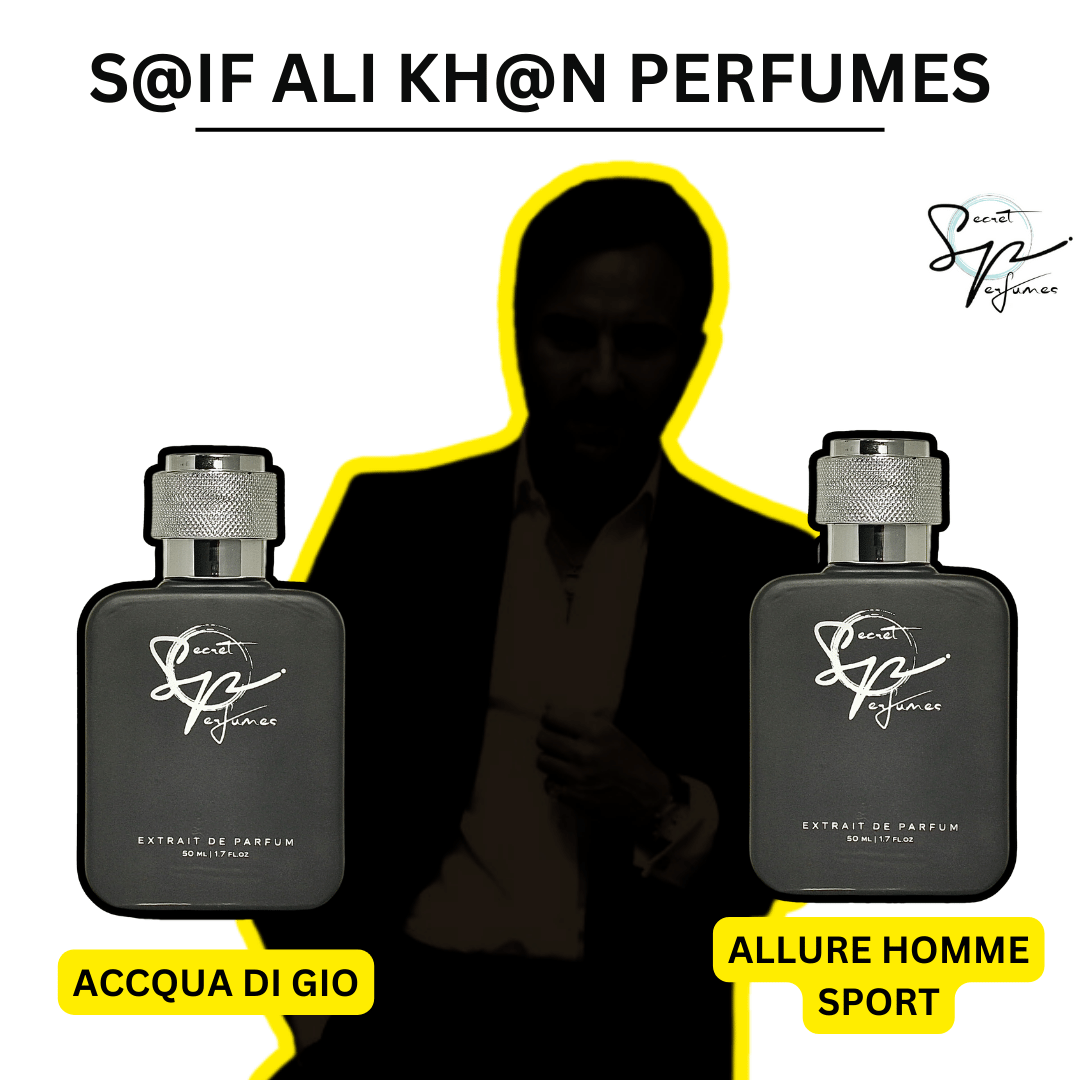 S@IF ALI KH@N PERFUMES COMBO