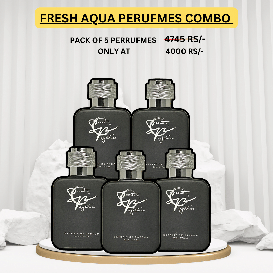 FRESH AQUA NOTES PERFUMES COMBO - PACK OF 5