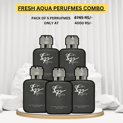 FRESH AQUA NOTES PERFUMES COMBO - PACK OF 5