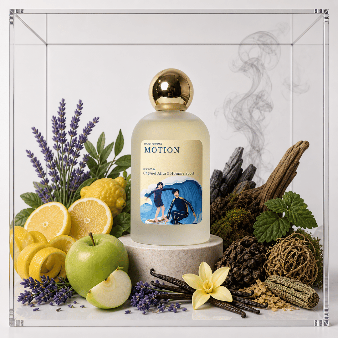 MOTION SECRET OF CH@NEL ALLURE HOMME SPORT