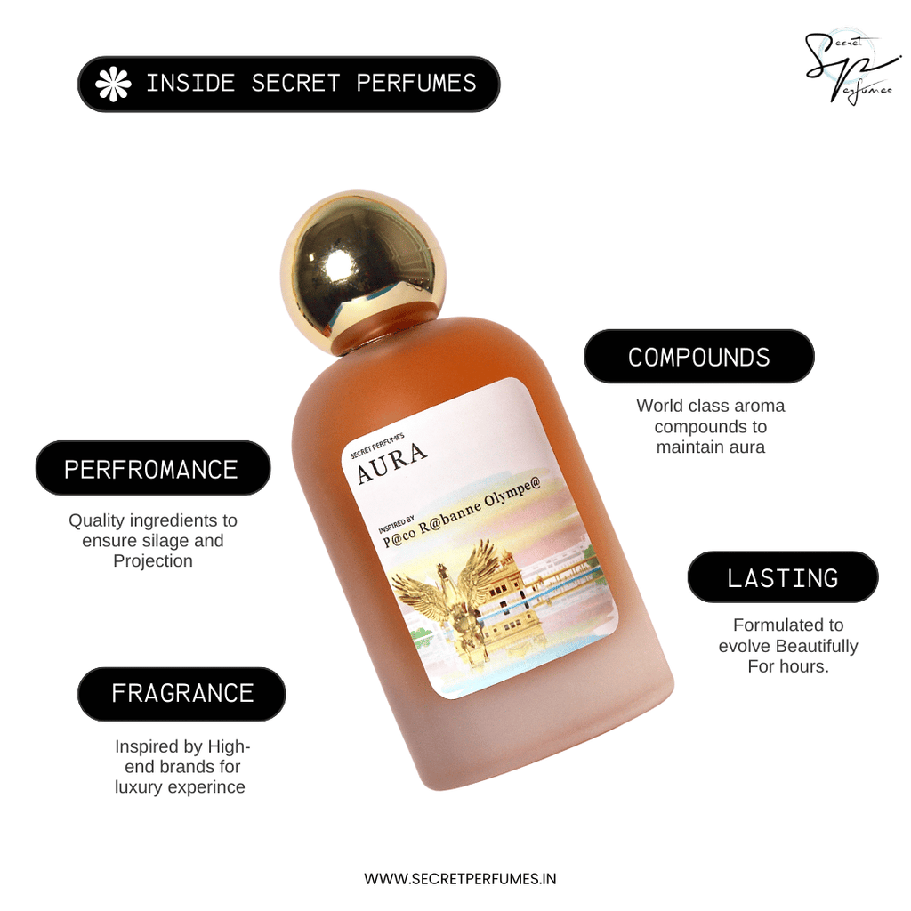 AURA SECRET OF P@CO R@BANNE OLYMPE@