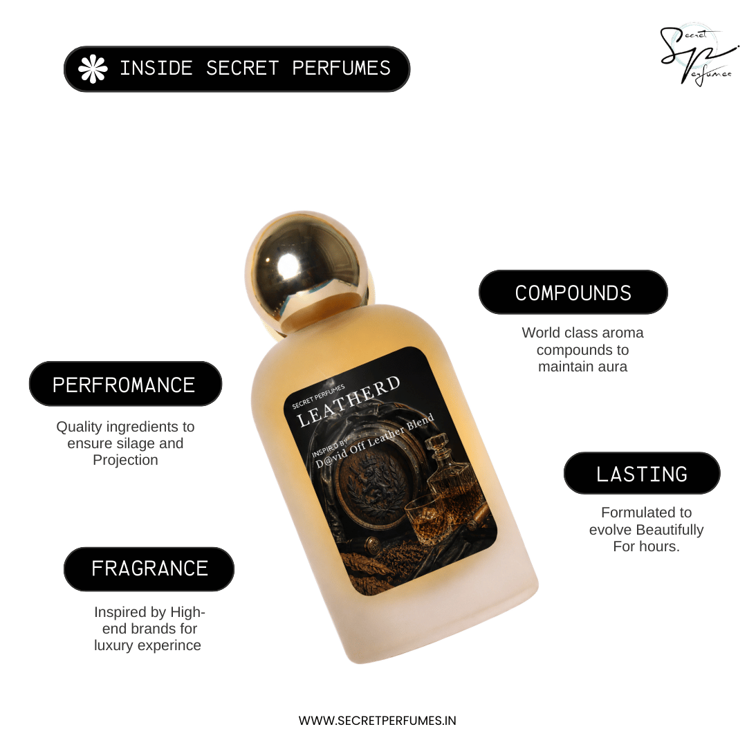 LEATHERD SECRET OF D@VID OFF LE@THER BLEND