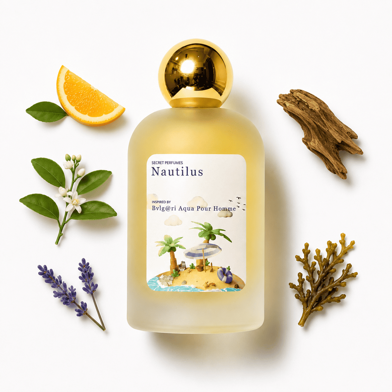 NAUTILUS SECRET OF BVLG@RI AQU@ POUR HOMME