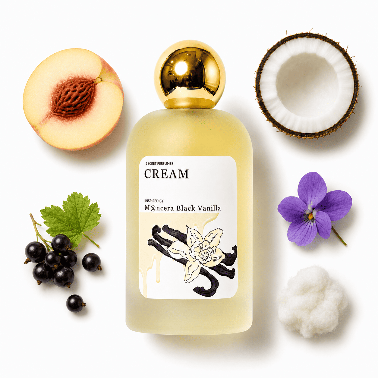 CREAM SECRET OF M@NCERA BL@CK V@NILLA