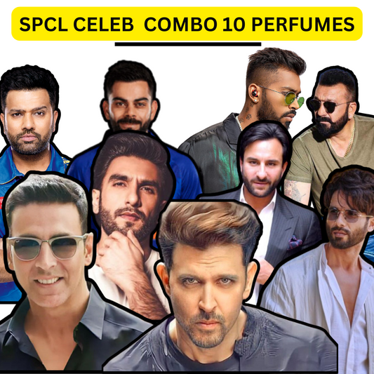 SPECIAL CELEB COMBO PACK OF 10 - 20 ML PERFUMES