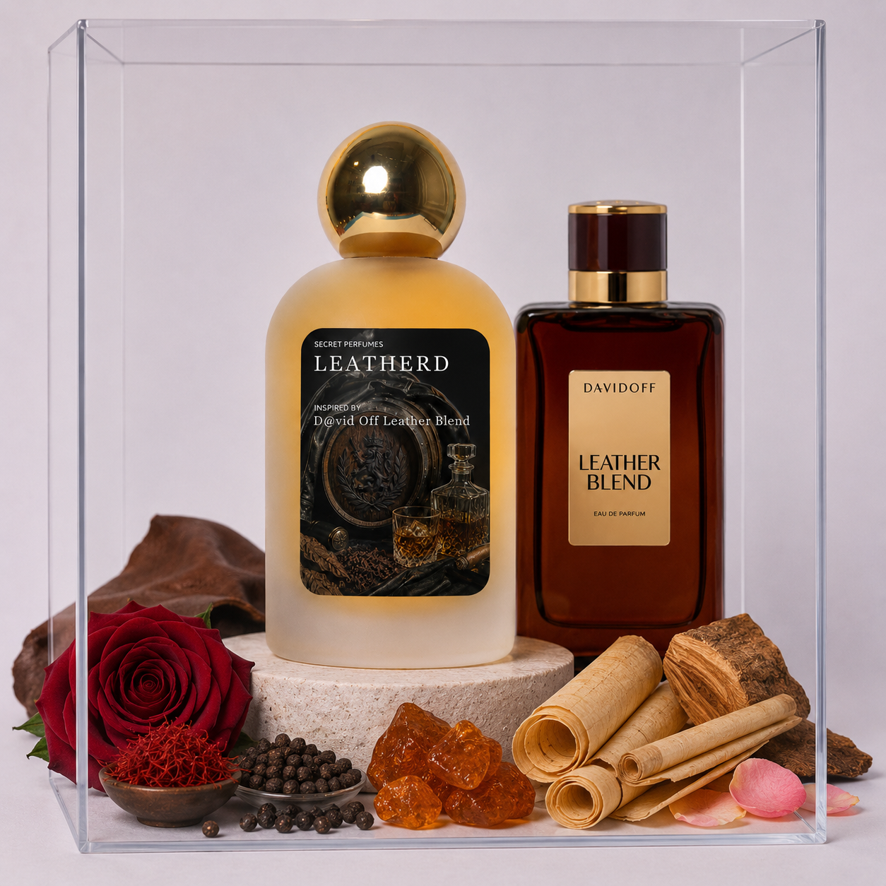 LEATHERD SECRET OF D@VID OFF LE@THER BLEND